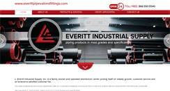 Desktop Screenshot of everittpipevalvesfittings.com