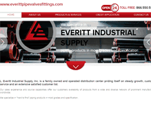 Tablet Screenshot of everittpipevalvesfittings.com